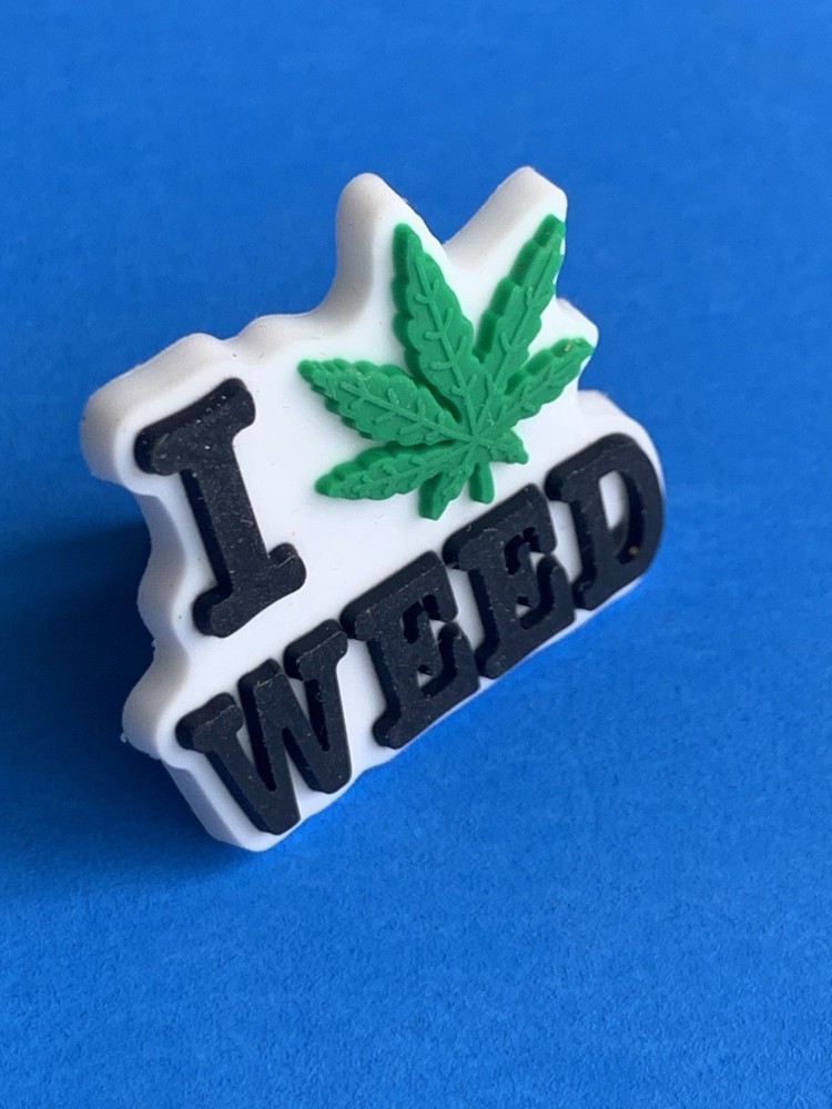 Marijuana Cannabis Shoe Charm