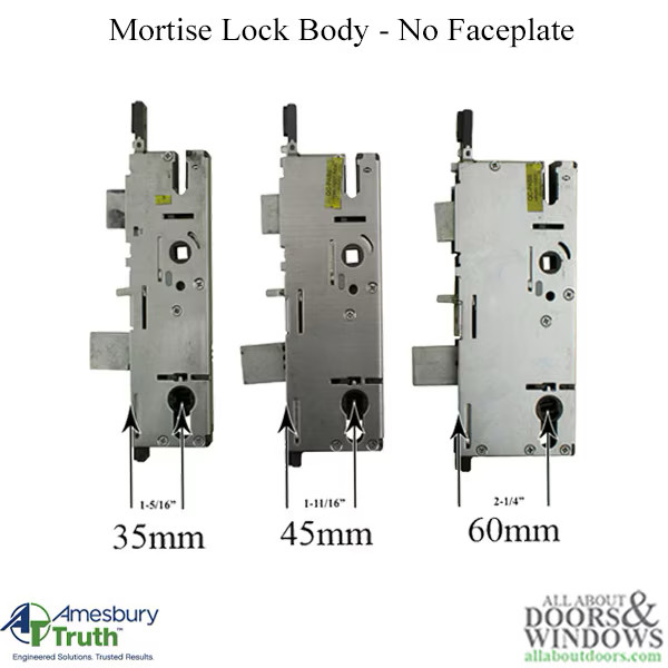 P2000 Active Lock Case/Gearbox Only 45/92 American Cylinder