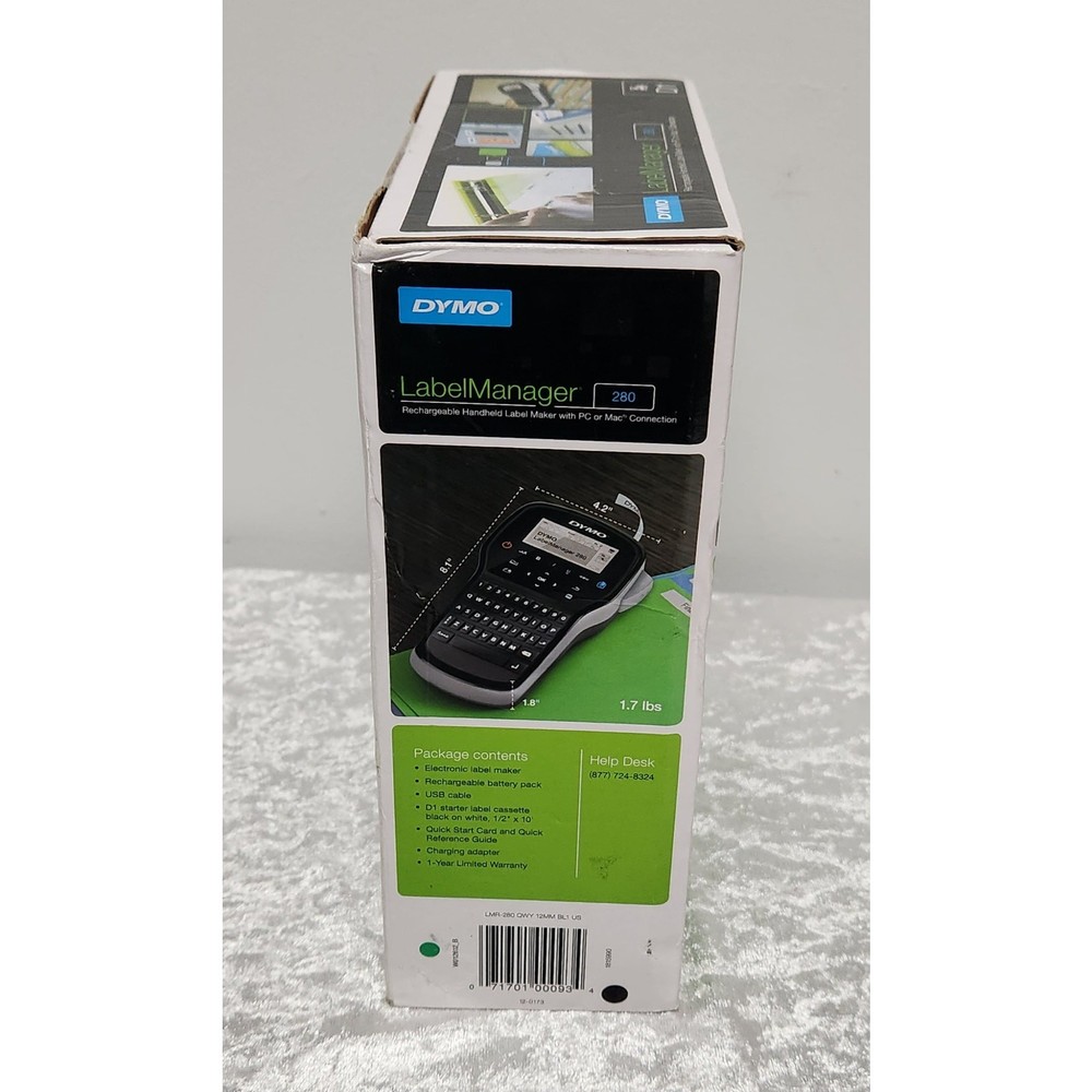 NWT DYMO Label Manager 280 Handheld Label Maker