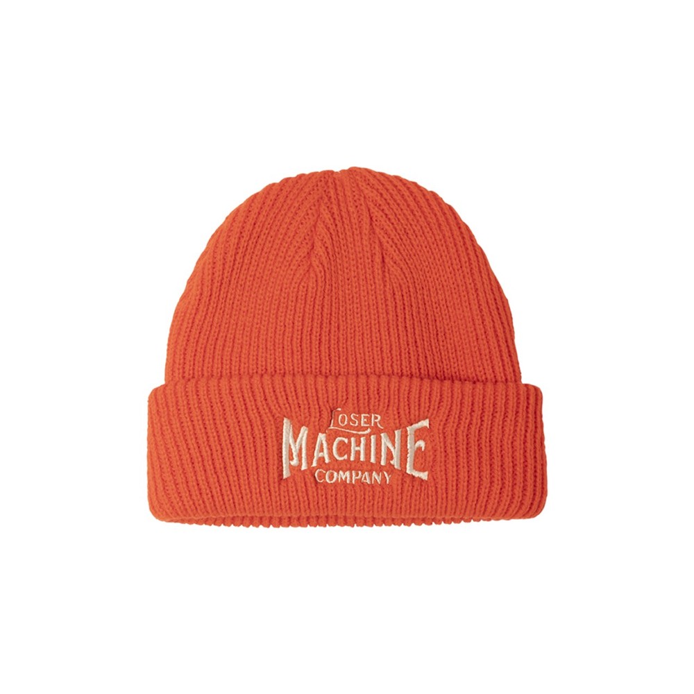 Loser Machine Men's Og Beanie Orange Hats