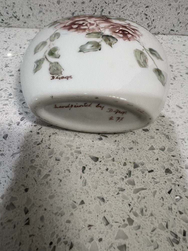 Floral Vase By D Gage