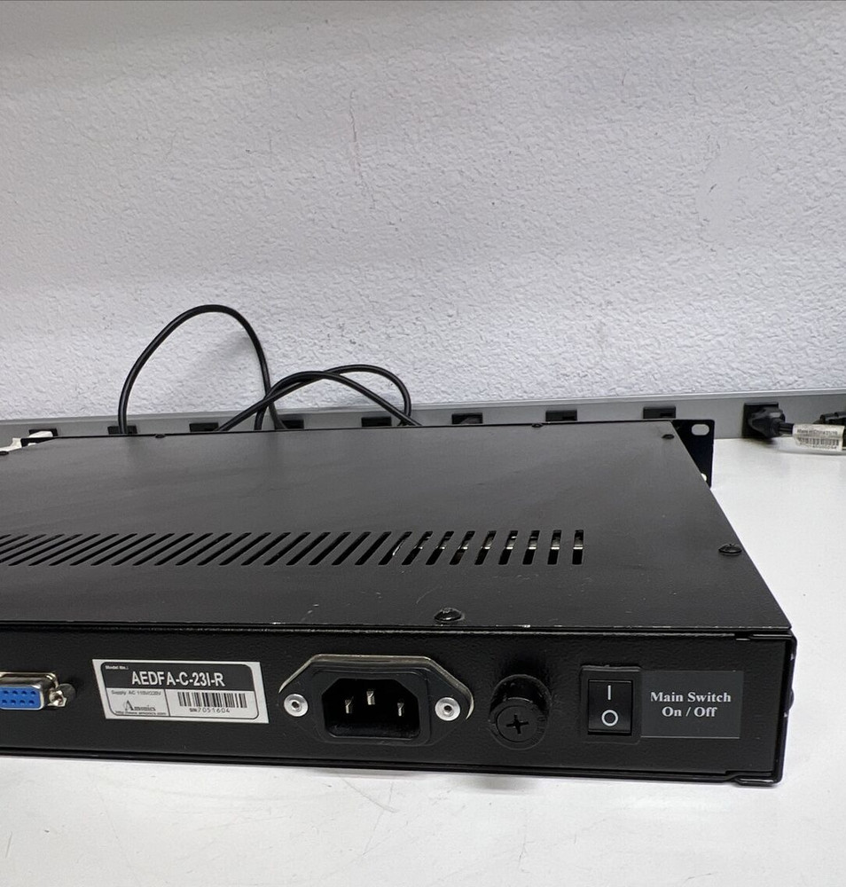 Amonics AEDFA-C-23I-R Optical Amplifier - AS IS