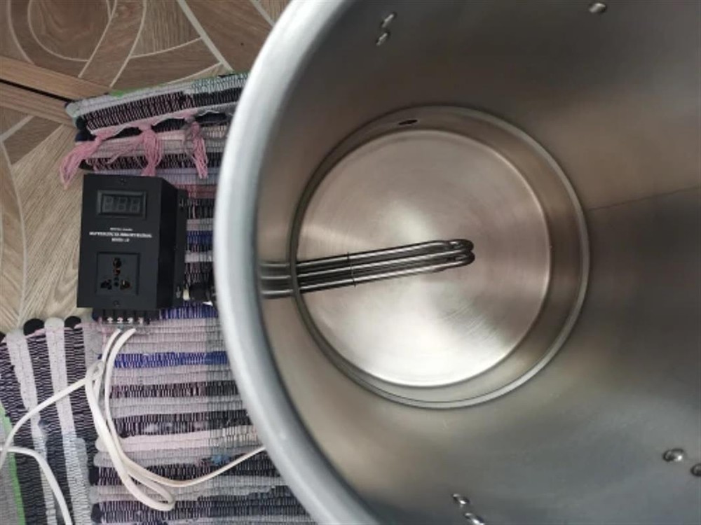 Electrical Heating Element 2" Tri-clamp 220-380V Water Oil 3-12KW Immersion Tool