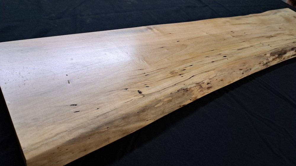 Live Edge Spalted Maple Slab