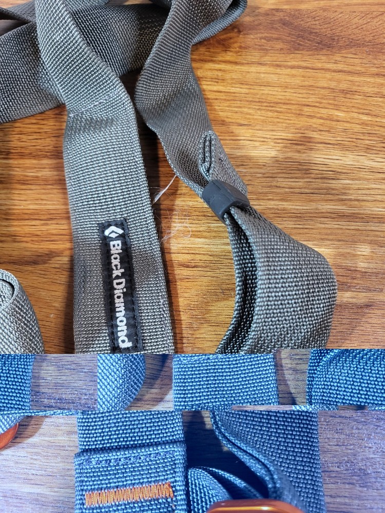 Black Diamond Gray Type D Harness