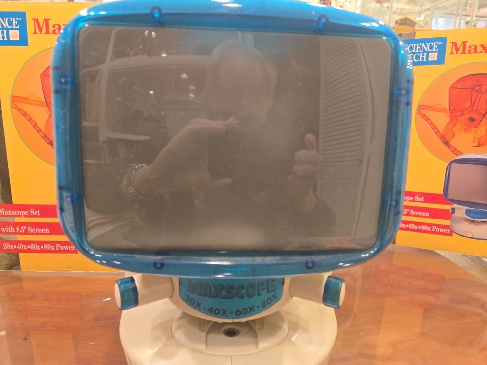 Microscope by EDU SCIENCE - MAXSCOPE - 20x - 80x Accessories Missing