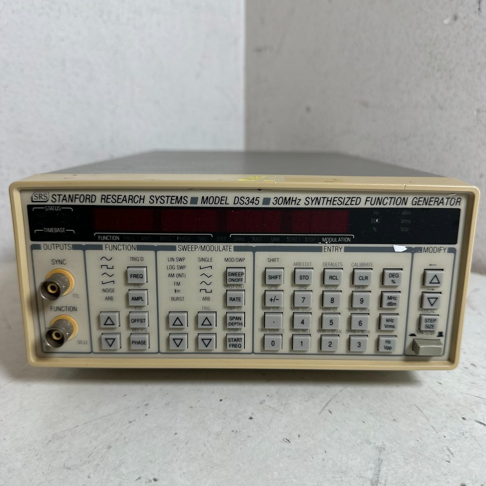 Stanford Research Systems (SRS) DS345 30MHz Synthesized Function Generator