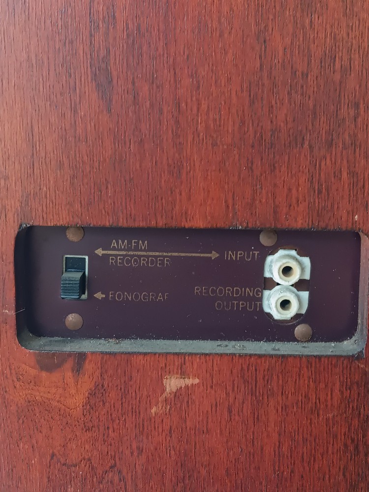 Vintage Webcor Musicale Model 1133-1 Record Player 3 Speed Tested