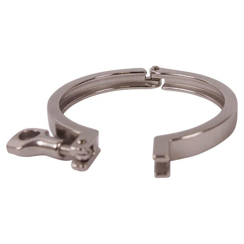 Sanitary Pressure Tri Clamp | 4 inch Single Hinge - SS304 (2 Pack)