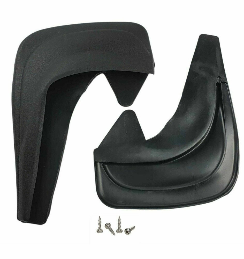 2x front mud flaps splash guard for Fiat 500 C Cabriolet