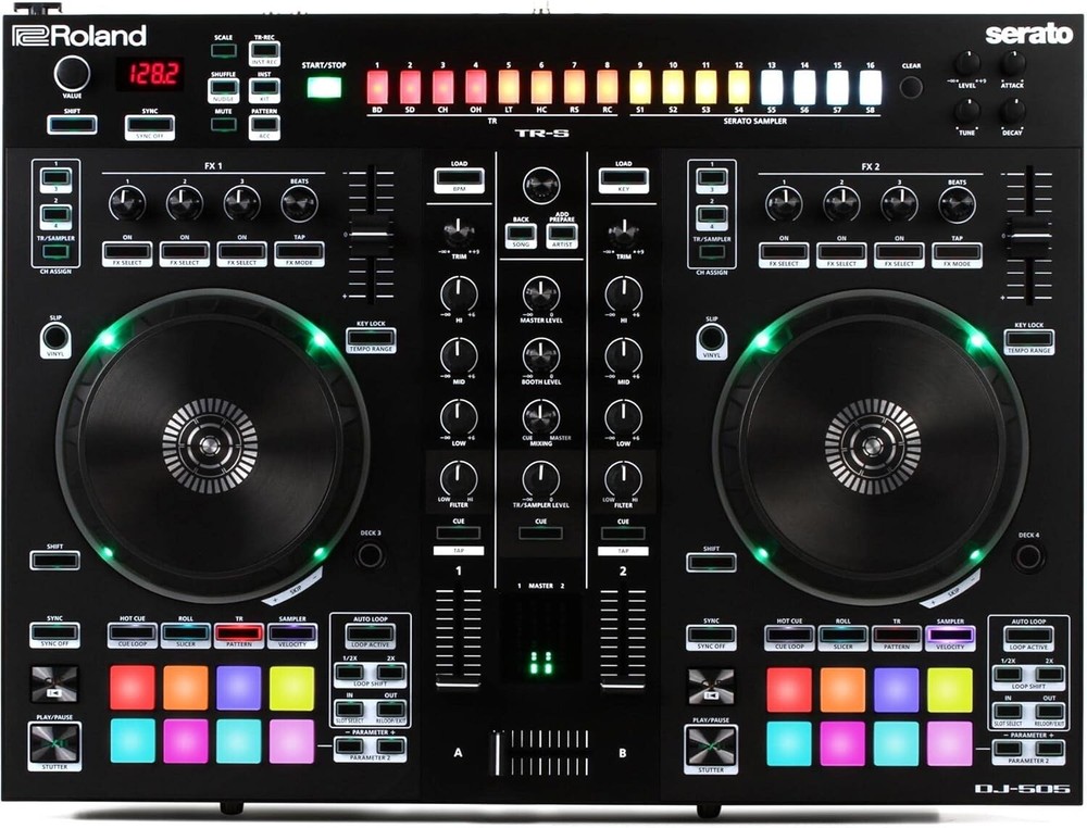 Roland  DJ-505  Serato DJ  Controller W/Box