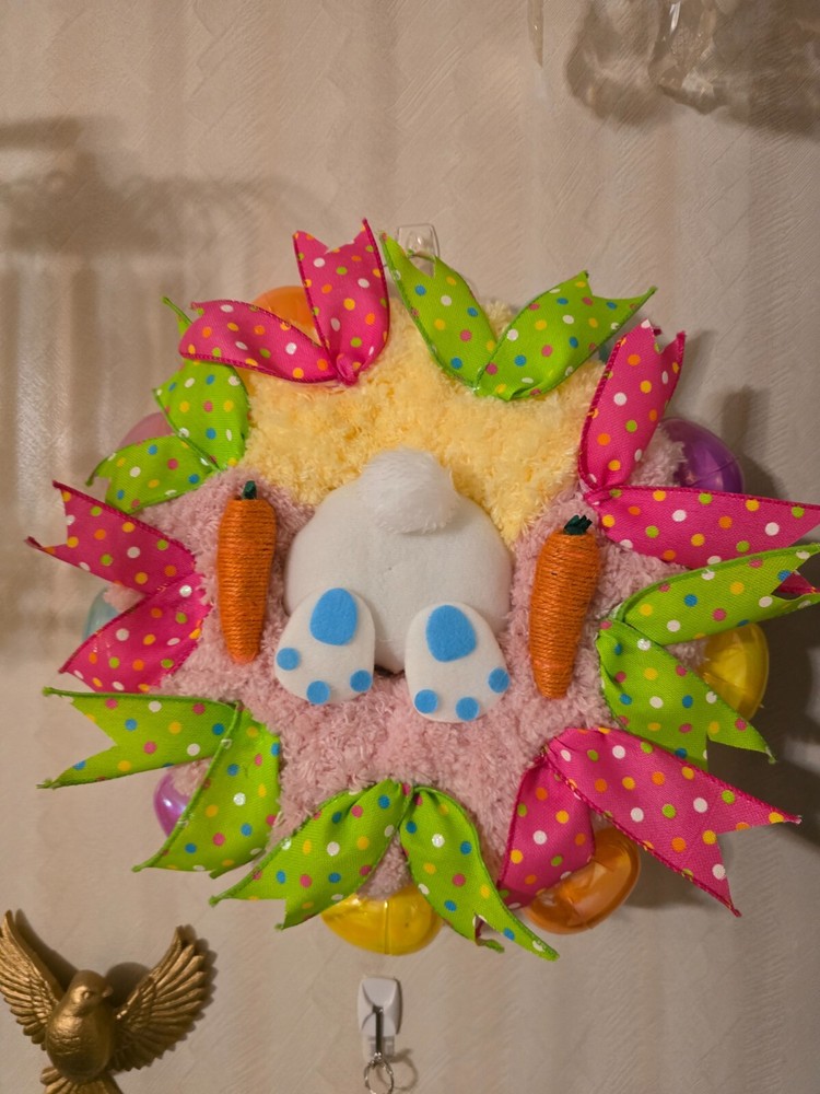 Happy Easter Handmade Wreath