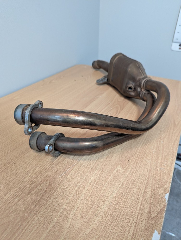 2017 Honda CBR500R OEM Header & Catalytic Converter.