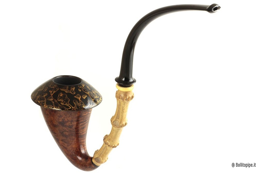 C-Pipe - Calabash - Tiger Eyes - Bamboo
