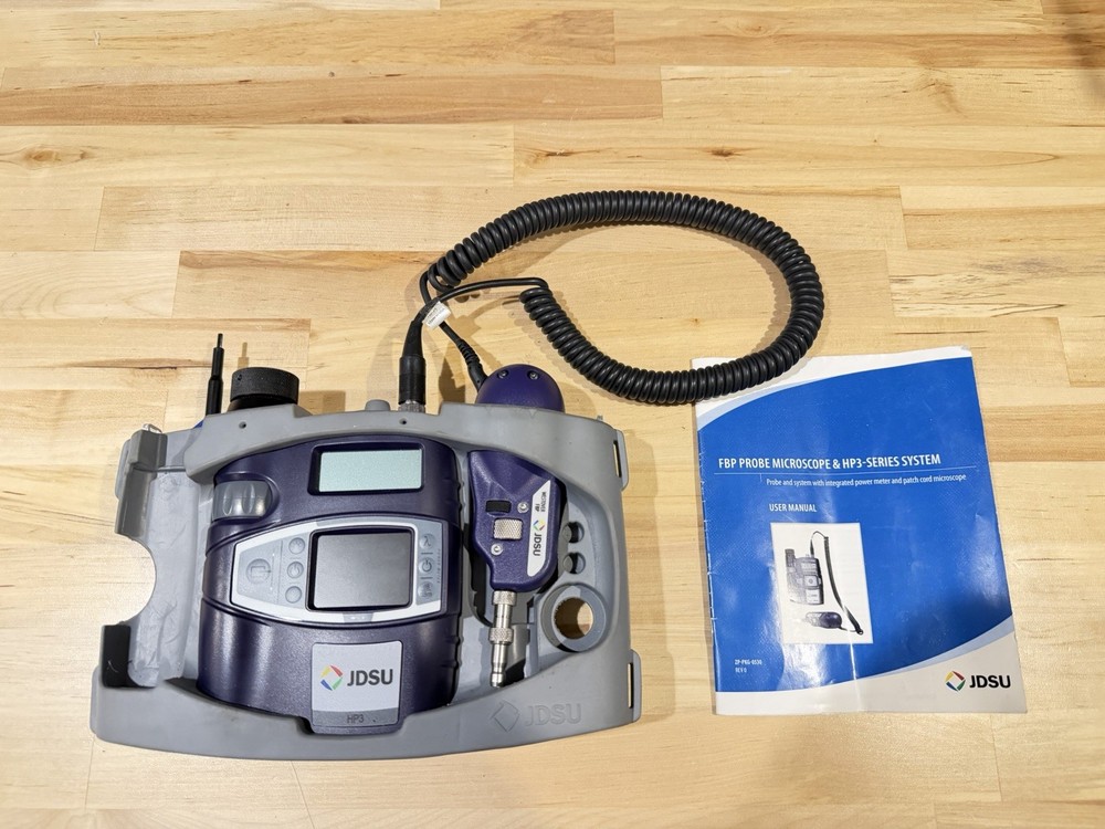 JDSU HP3 & FBP PROBE MICROSCOPE SERIES SYSTEM (TESTED) SHIPS FAST