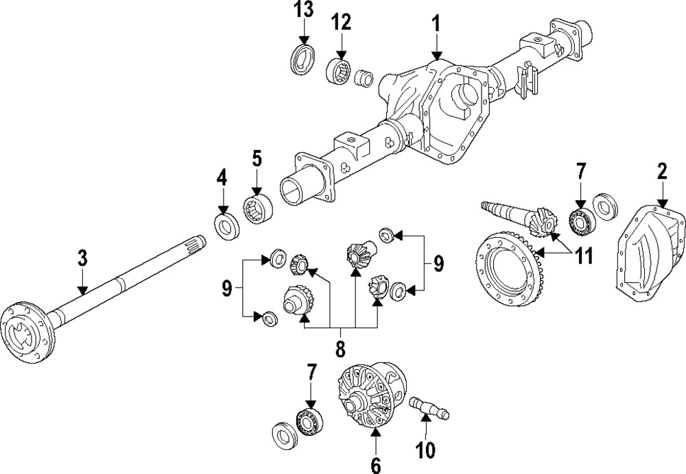 Genuine GM Differential 84596523