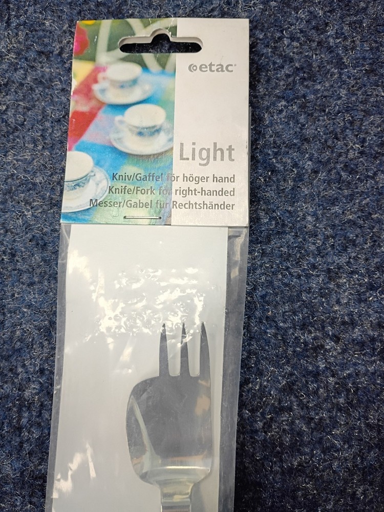 Etac knife/fork for right handed