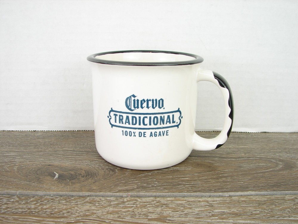 Cuervo Tradicional 100% DE AGAVE Ceramic Coffee Cup Mug