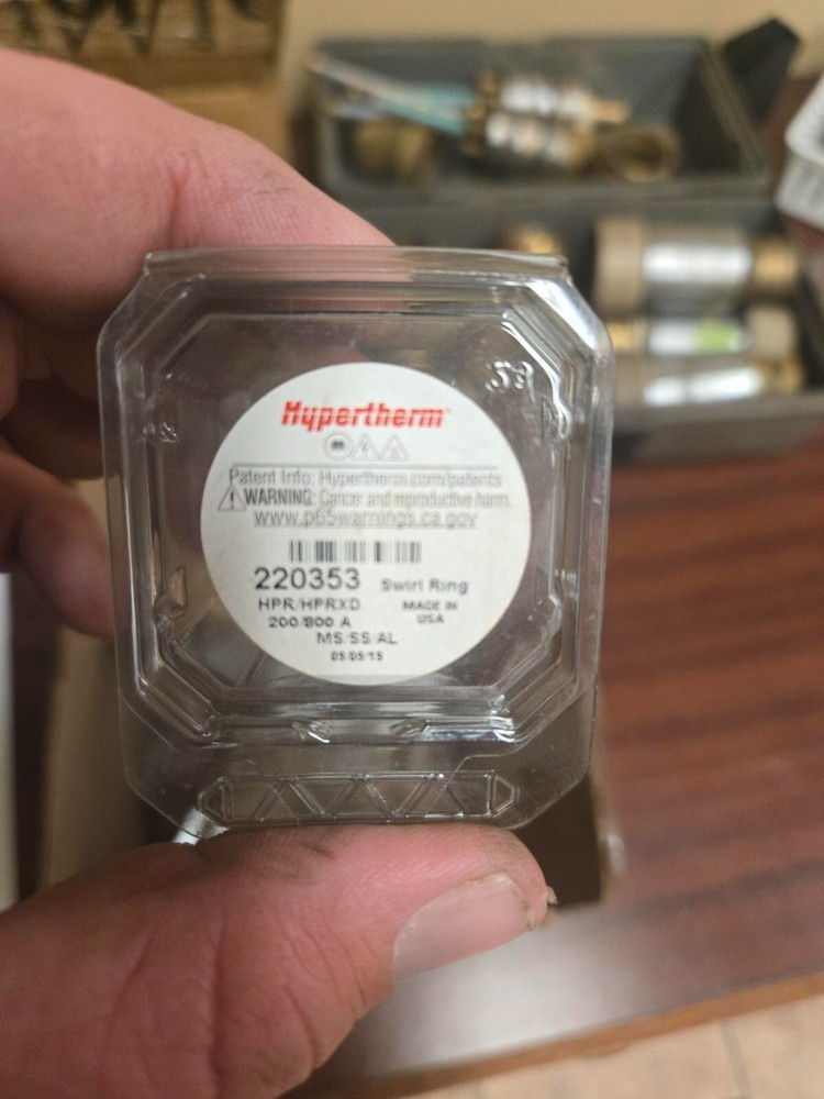 hypertherm swirl rings lot