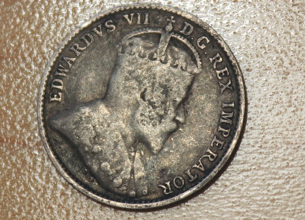 1903 H Canada 5 Cents Silver