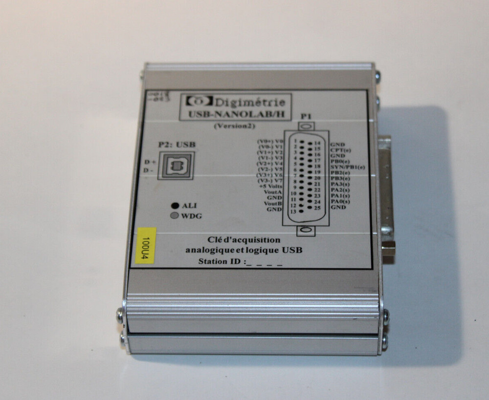 Digimetrie USB-NANOLAB/H DAQ Board
