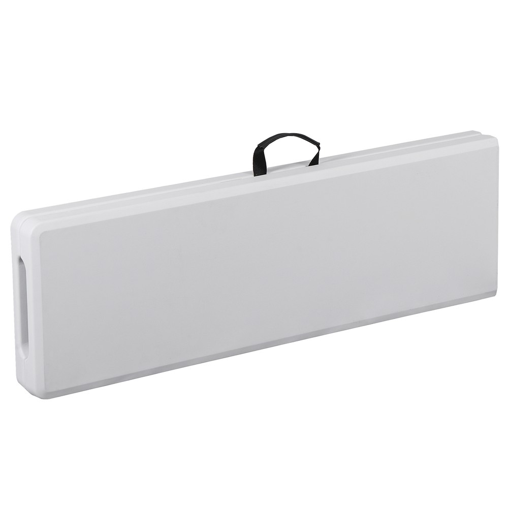 Folding Bench 6FT Plastic Folding Bench with Handles for Party Camping Picnic