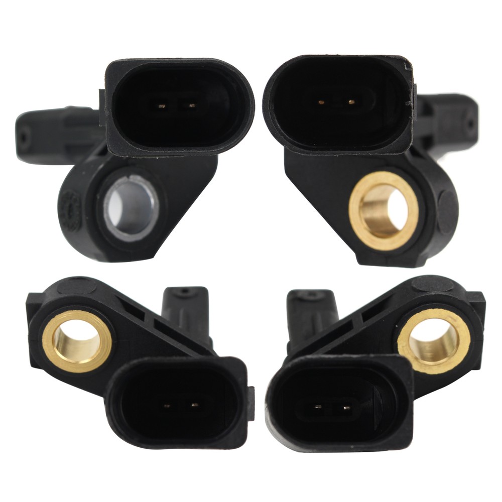 Set 4 ABS Wheel Speed Sensor Front / Rear - Left & Right Fit For VW AUDI A4 A5