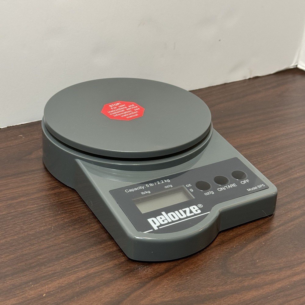 Pelouze Scale Model SP5 Digital 5Lb. Postal Battery Operated