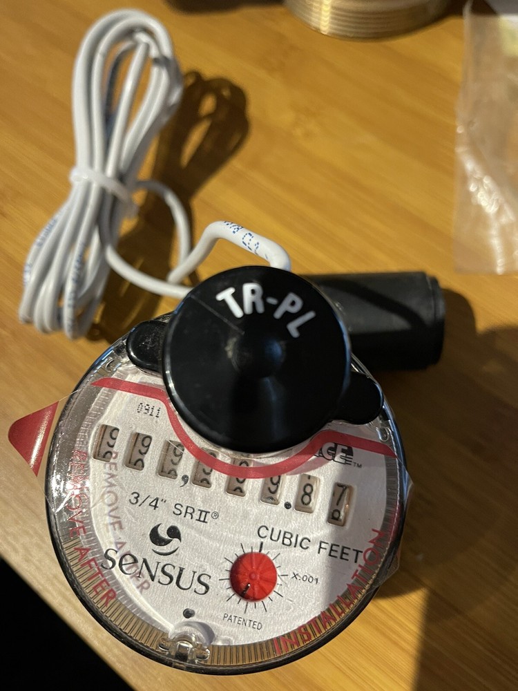 Sensus water meter 3/4" SRII. New.