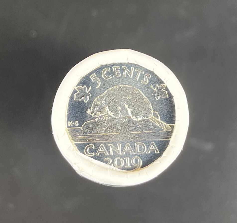 2019 RCM Special Wrap Roll Collection - First strikes - 5¢ Roll Only A12