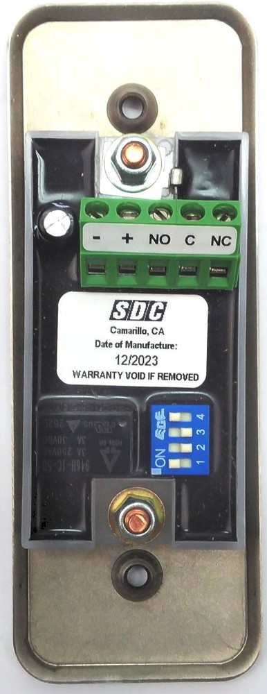 SDC 463NU Push To Exit Button Stainless Steel Vandal Resistant