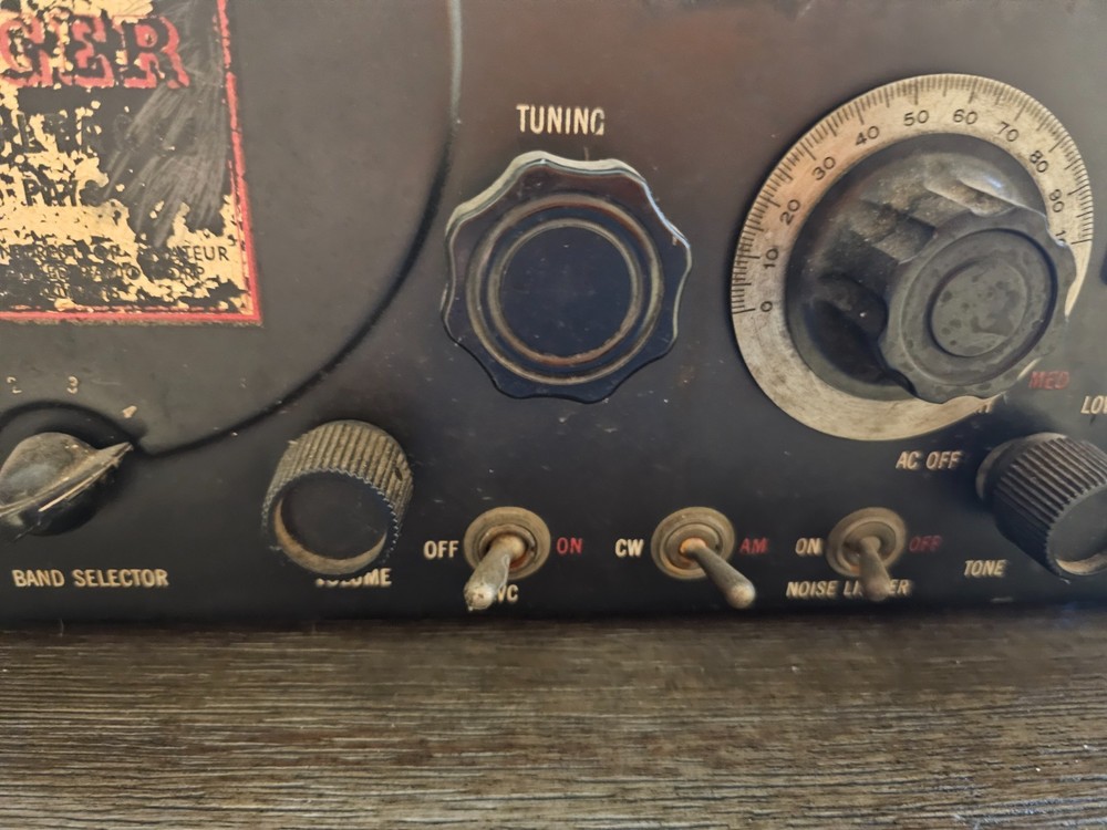 Hallicrafters Mod S-40B Vintage Shortwave Receiver