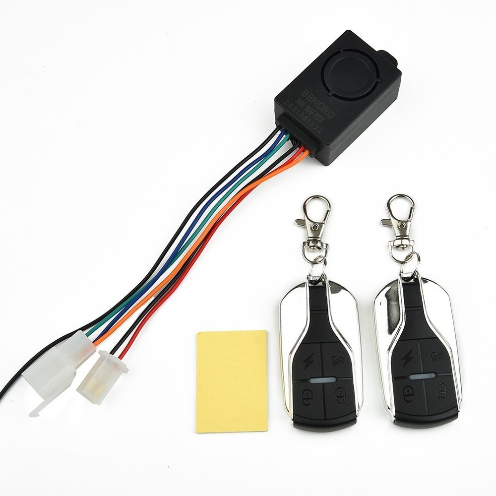 Wireless Remote Control Lock Alarm for Enhanced Electric Vehicle Security
