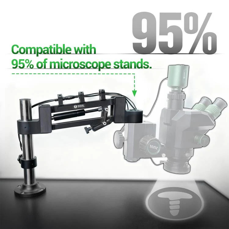 2UUL MS71 Adjustable Damping Microscope Boom Arm Stand