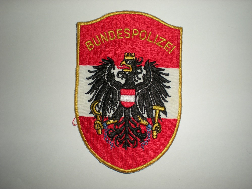 AUSTRIAN BUNDESPOLIZEI POLICE PATCH