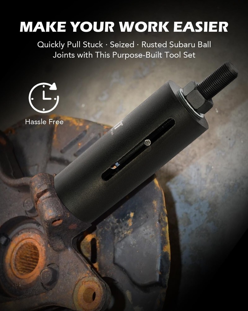 Ball Joint Tool Compatible with Subaru, with Lower Control Arm Prying Tool Upper