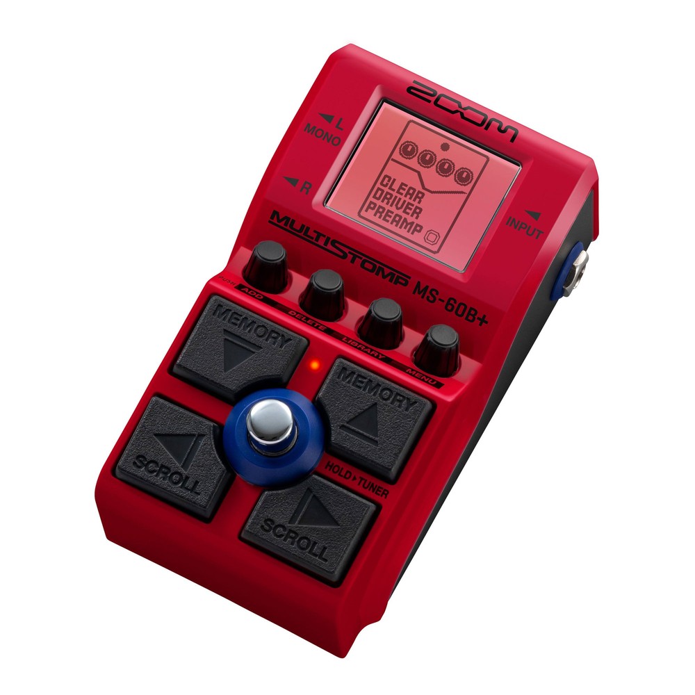 Zoom MS-60B+ MultiStomp Bass Effects Pedal