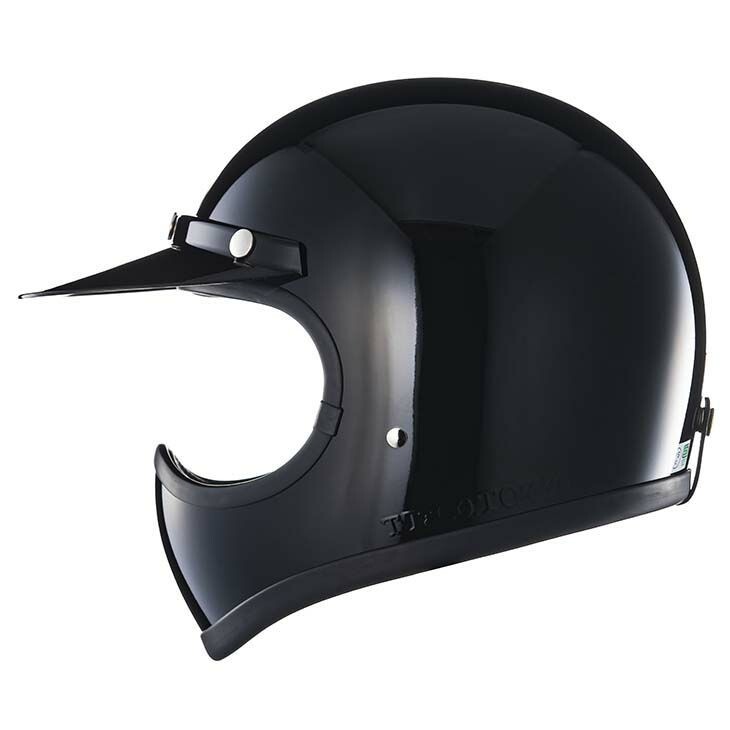TT&CO USA DOT TOECUTTER STANDARD Motorcycle Full Face Helmet
