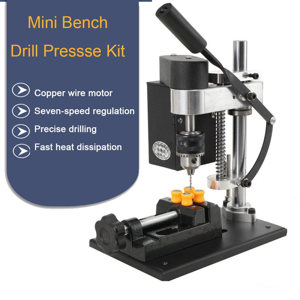 Mini Bench Drill Pressse Benchtop Drill Press Drill Machine 120W 8500RPM