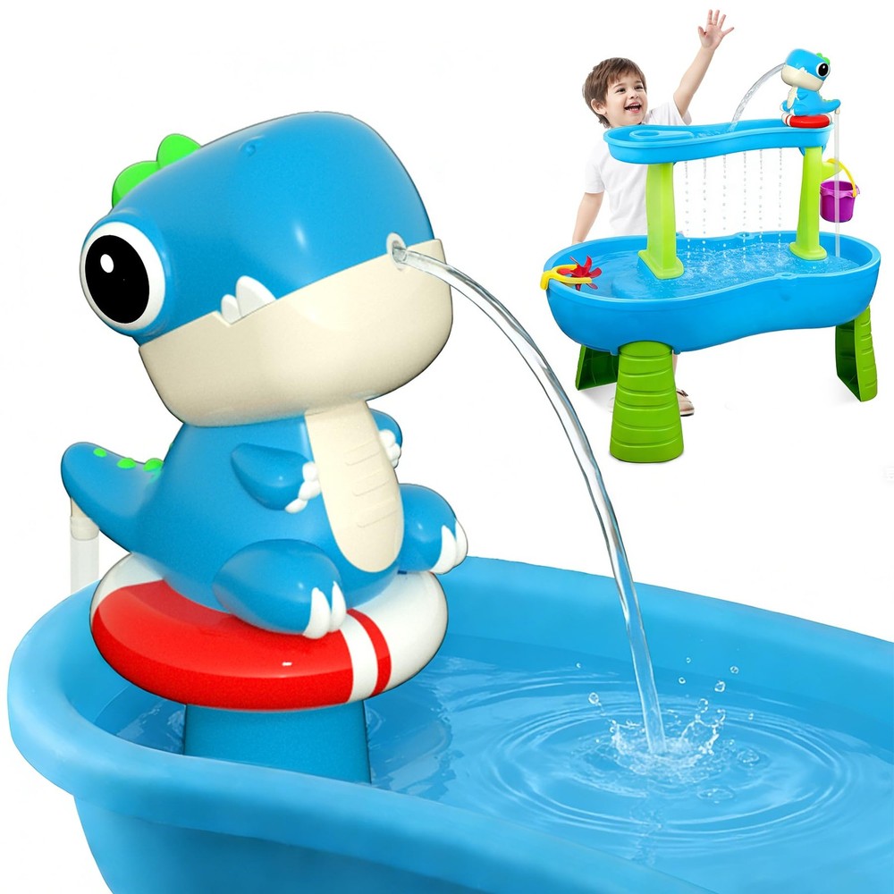 Dinosaur Water Table Pump - Rechargeable Water Pump for Water Table Accessori...