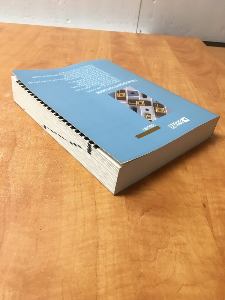 Analog Devices Linear Products Databook 1990 Operational Amplifiers & More