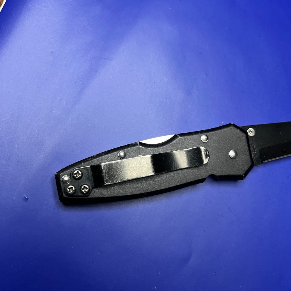 Klein Tools 44052BLK Tanto Lockback Knife