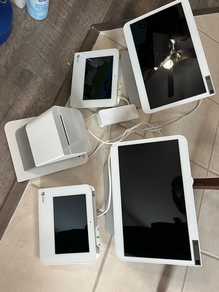 Clover POS System  S503 C503 P500 POS Terminal Display Please Read DESCRIPTION.