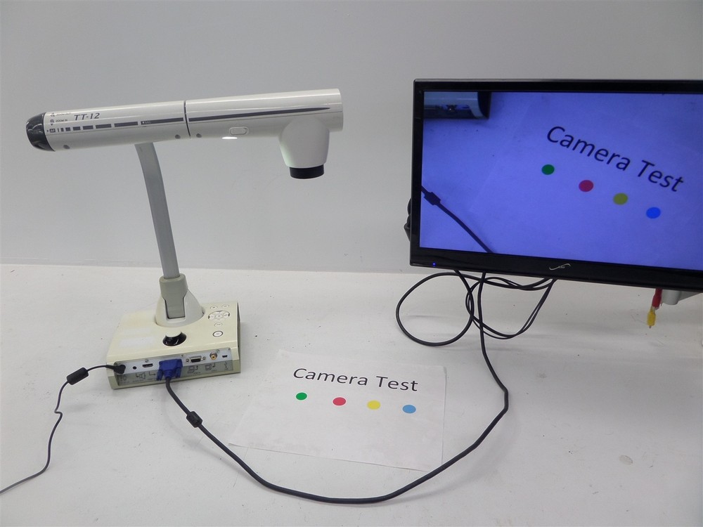 Elmo TT-12 Interactive Multi-Directional 12x Document Camera - No Adapter