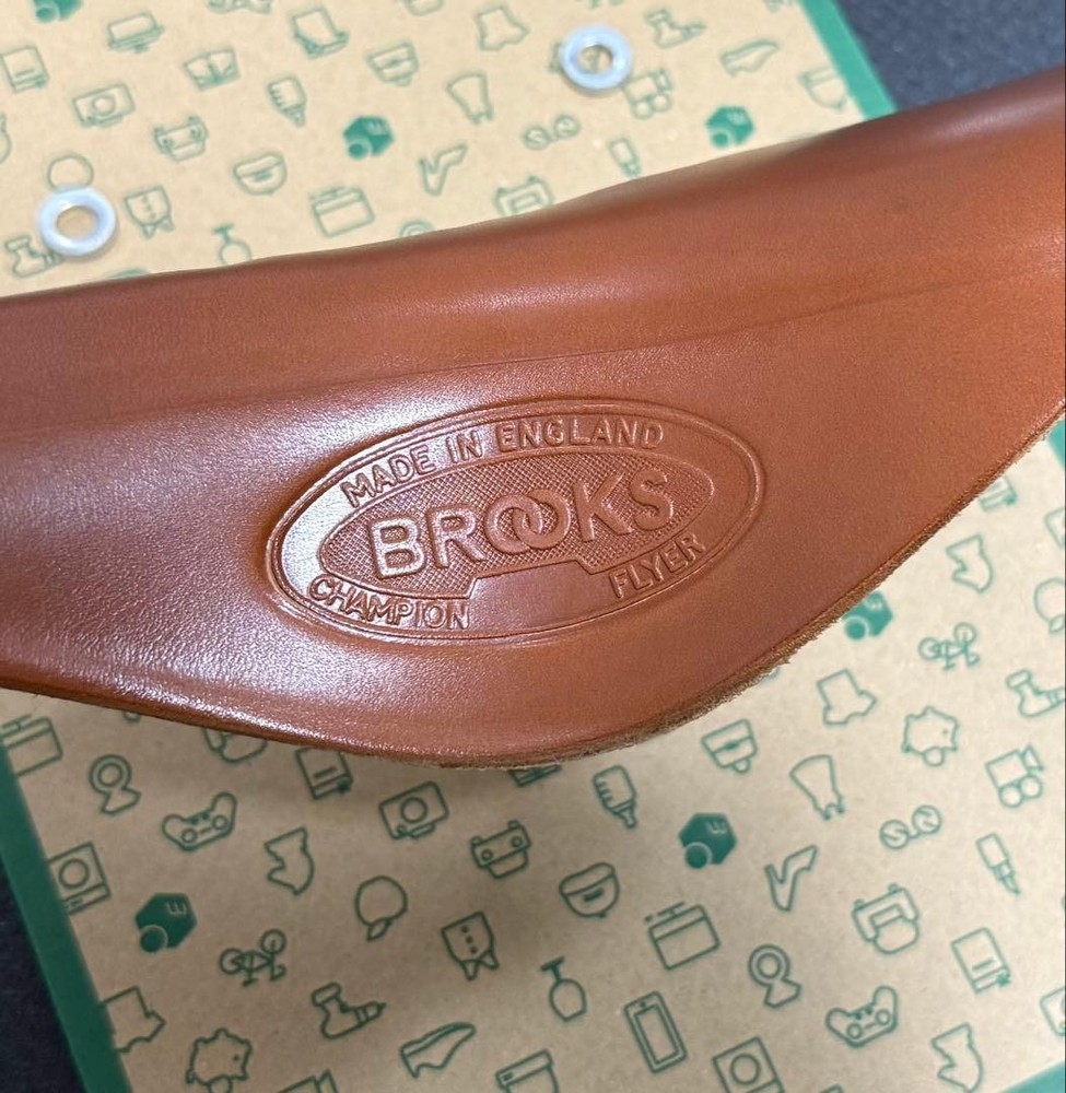 BROOKS FLYER HONEY Leather Saddle Spring Model New