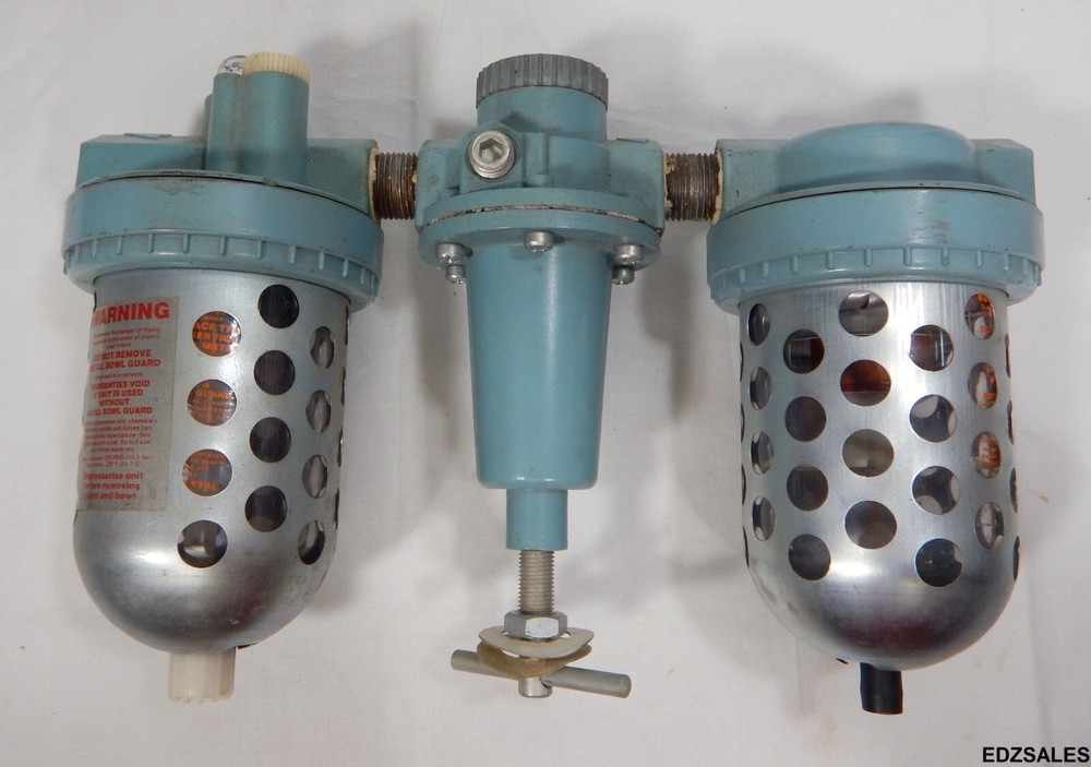 Wilkerson Pneumatic Air Lubricator Regulator Filter Assembly
