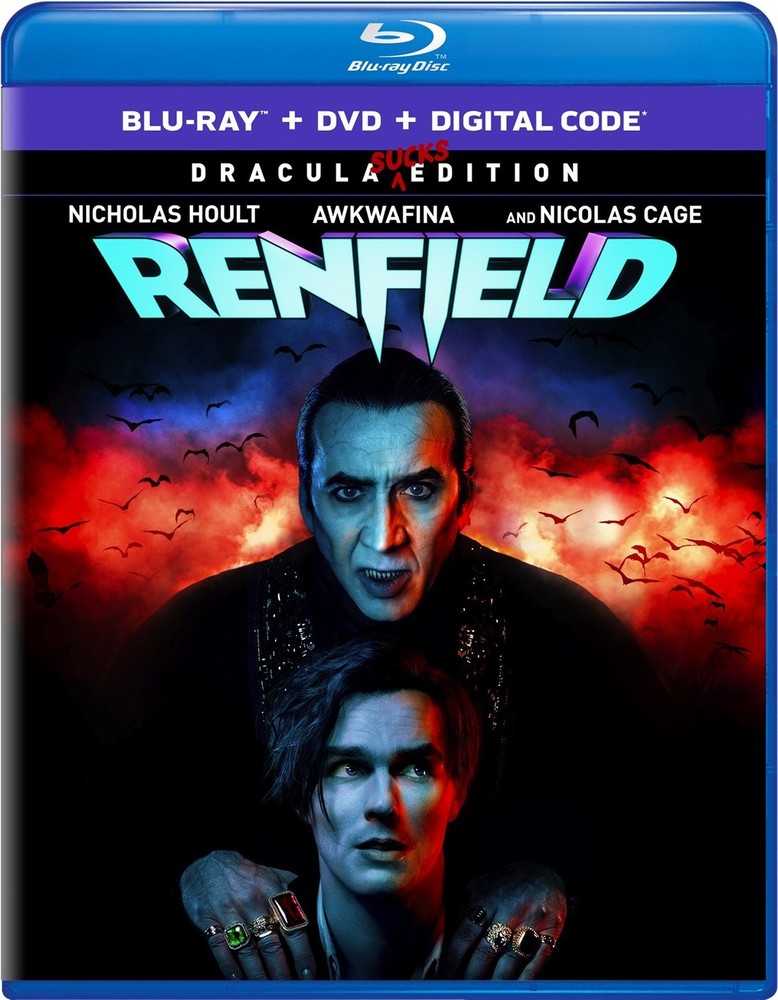 Renfield Blu-ray Nicholas Hoult NEW