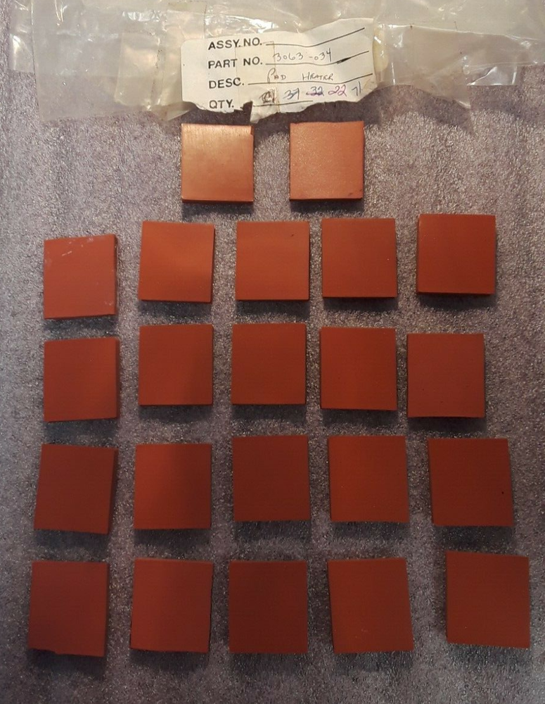 ' 1 PIECE ' - PN# 3063-034 PAD HEATER