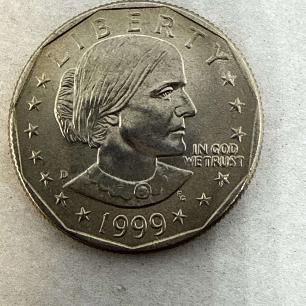 1999-D Susan B Anthony Dollar, Uncirculated