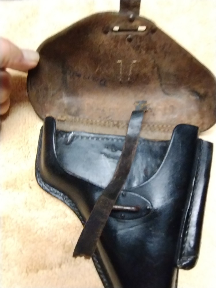 WWII German P-38 Leather Holster